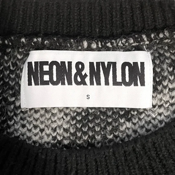 🟥SOLD🟥 Neon&Nylon Y2K Sweater - Picture 2 of 2